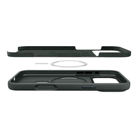 ETUI DO IPHONE 17 PRO do MAGSAFE SPIGEN SILIKONOWE ORYGINALNE ZIELONE