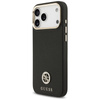 Guess Grained Strass Logo MagSafe - Hülle iPhone 17 Pro Max (schwarz)