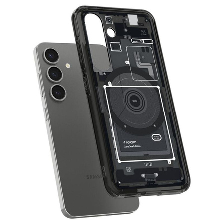 Spigen Ultra Hybrid Mag MagSafe - Etui do Samsung Galaxy S25 (Zero One Black)