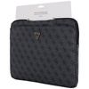 Guess 4G Zipper Pocket Triangle Logo Sleeve – Notebook-Hülle 14" (schwarz)