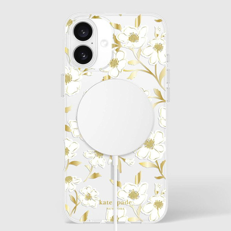 Kate Spade New York Protective Gems MagSafe - pouzdro pro iPhone 16 Plus (Sunshine Floral)