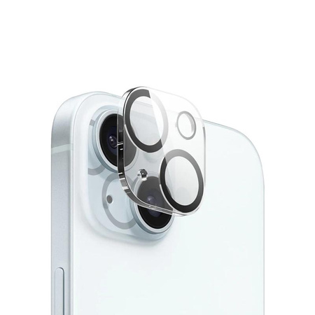 Crong Lens Shield - Kamera- und Objektivglas für iPhone 15 / iPhone 15 Plus