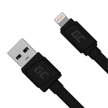 Green Cell GCmatte - Lightning cable 25 cm with Apple fast charging support 2.4A