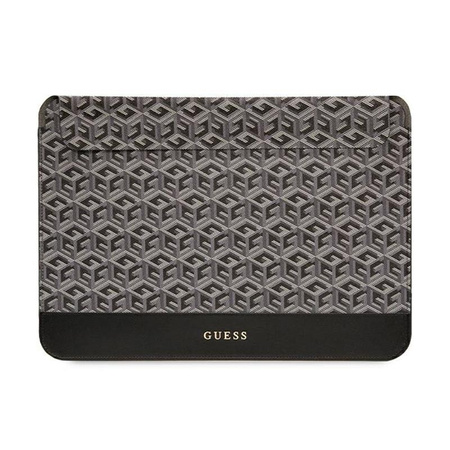 Guess GCube Stripes Computer Sleeve - Etui na notebooka 16" (Czarny)