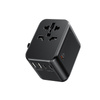 WEKOME WP-U03 Pop Digital Series - cestovní nabíječka / adaptér EU / UK / US / AU + 3x USB-C a 2x USB-A 30W (černá)