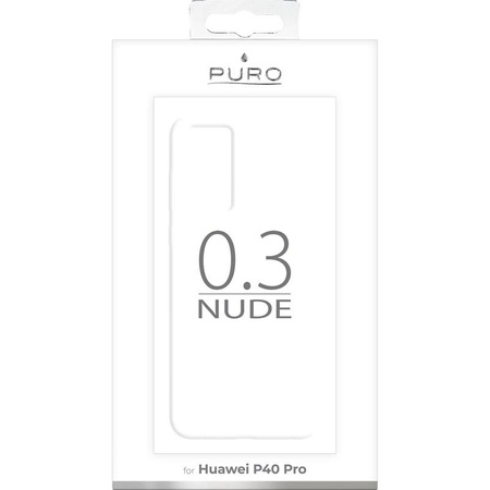 PURO 0.3 Nude - Huawei P40 Pro Case (transparent)
