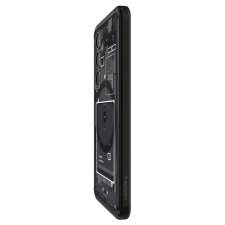 Spigen Ultra Hybrid MagSafe - Gehäuse für Samsung Galaxy S25 (Zero One Black)