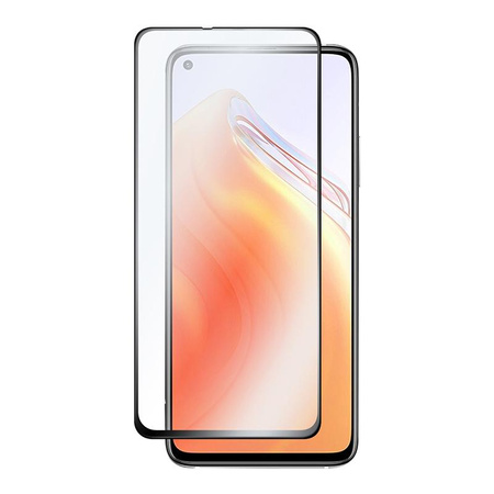 Crong 7D Nano Flexible Glass - Verre hybride 9H incassable pour l'ensemble de l'écran du Xiaomi Mi 10T/Mi 10T Pro