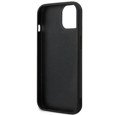Karl Lagerfeld Ikonik 3D Karl & Choupette - Coque iPhone 13 (noir)