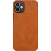 Nillkin Qin bőr tok - tok Apple iPhone 12 Mini készülékhez (barna)