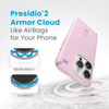 Speck Presidio2 Pro ClickLock & MagSafe - iPhone 15 Pro tok (Soft Lilac/Carnation Petal)