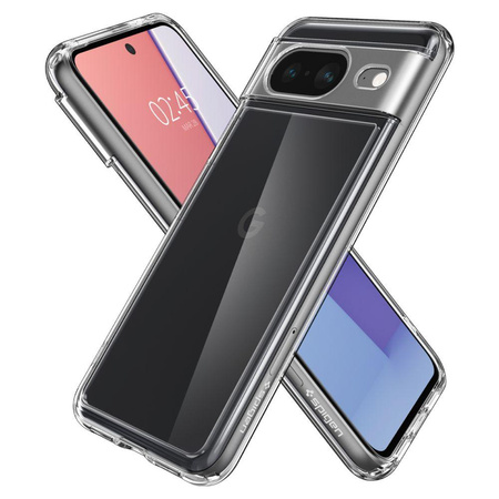 Spigen Ultra Hybrid - Hülle für Google Pixel 8 (Transparent)