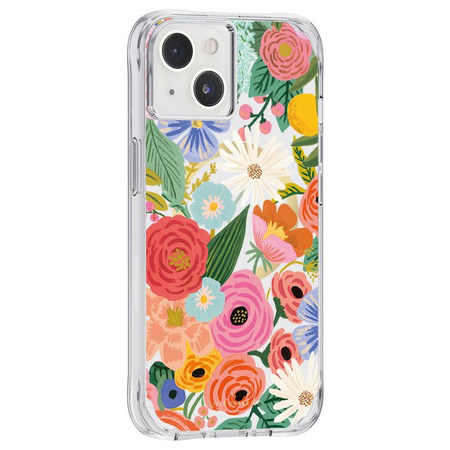 Rifle Paper Clear MagSafe - iPhone 14 Case (Garden Party Blush)
