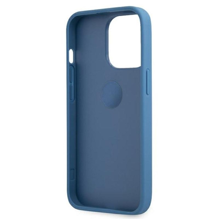 Guess 4G Ring Case - Etui iPhone 13 Pro Max (niebieski)