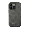 Guess 4G Metal Gold Logo  Case iPhone 14 Pro Max (Grey)