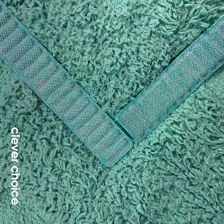 Crong Melange - Magnetic strap for Apple Watch 44/45/46/49 mm (turquoise melange)