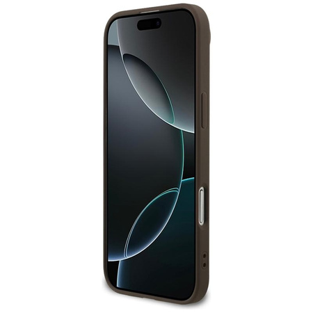 ETUI DO IPHONE AIR GUESS BRĄZOWE ELEGANCKIE MODNE CASE PLECKI