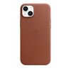 Apple Leather Case - Étui en cuir avec MagSafe pour iPhone 14 Plus (umbra)