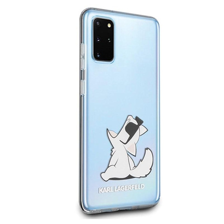 Karl Lagerfeld Choupette Fun Sunglasses - Samsung Galaxy S20+ Case (transparent)
