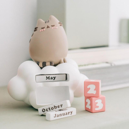 Pusheen - Calendrier perpétuel en 3D de la collection Purrfect Love