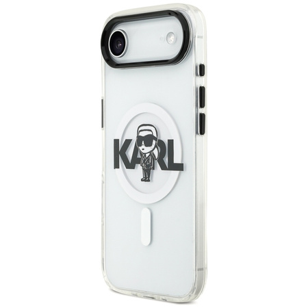 Karl Lagerfeld IML Karl Sketch Logo MagSafe - Case iPhone Air (transparent)