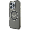 Guess IML Metal Mountain Logo MagSafe - Case for iPhone 16 Pro Max (black)