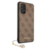 Guess 4G Charms Collection - Etui Samsung Galaxy A52 / A52S (brązowy)
