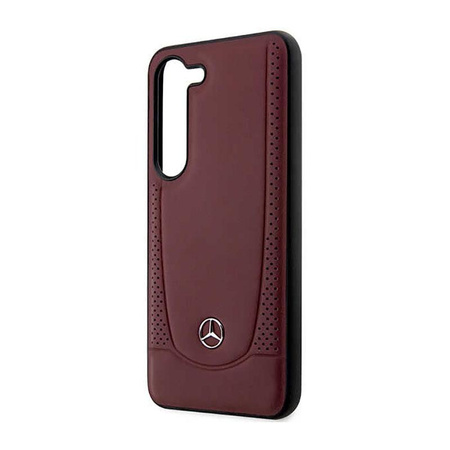 Mercedes Leder Urban Line - Hülle für Samsung Galaxy S23+ (Rot)