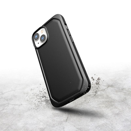 X-Doria Raptic Slim - Etui biodégradable pour iPhone 14 (Noir)