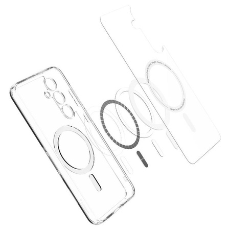 Spigen Ultra Hybrid Mag MagSafe - Pouzdro pro Samsung Galaxy S24 FE (Bílý)