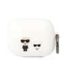 Karl Lagerfeld Silicone Karl & Choupette - AirPods Pro Case (white)