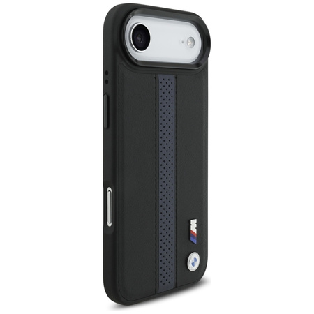 BMW M Perforated Stripe Logo MagSafe - Case iPhone Air (blue)