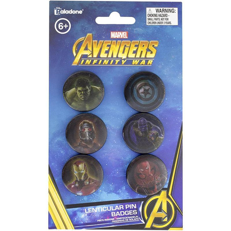 Marvel - Infinity War pin set (6 pcs.)