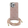 Guess Crossbody Cord 4G Print - iPhone 15 Pro Max tok (rózsaszín)