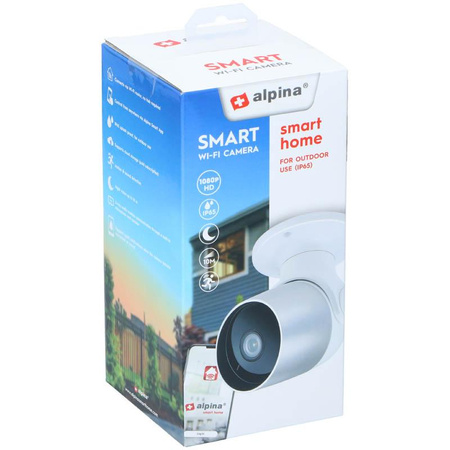 Alpina - Inteligentna kamera IP Wi-Fi FullHD obrotowa zewnętrzna