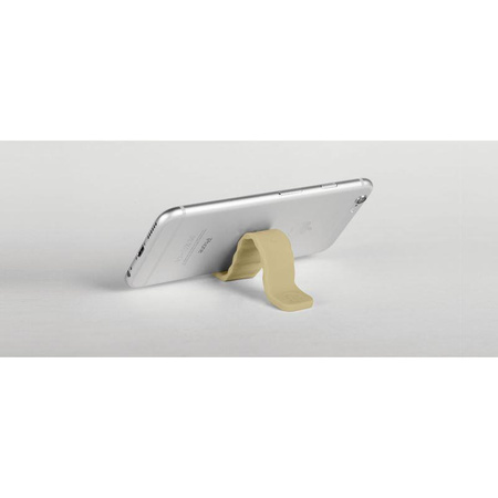 Momax Elite link - USB zu Lightning MFi Anschlusskabel + flexibler Standfuß, 2,4 A, 1 m (Silber)