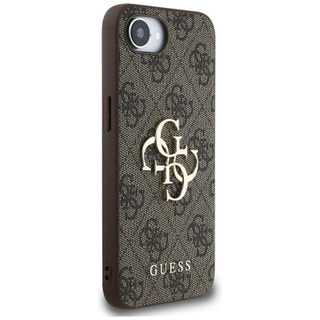 Guess 4G Big Logo - tok iPhone 16e készülékhez (barna)