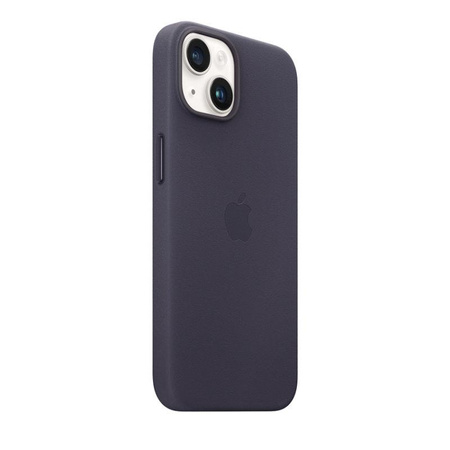 Kožené pouzdro Apple - Kožené pouzdro s MagSafe pro iPhone 14 (Ink)