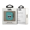 Karl Lagerfeld Choupette Head - Airpods Case (fluo blue)