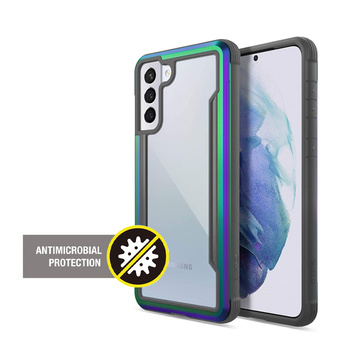 X-Doria Raptic Shield - Samsung Galaxy S21+ Aluminiumgehäuse (antimikrobieller Schutz) (irisierend)