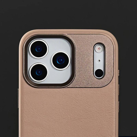 Moshi Kameleon MagSafe - Hülle iPhone 17 Pro mit Ständerfunktion (Milktea Brown)