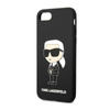 Karl Lagerfeld Silikonové pouzdro NFT Ikonik - iPhone SE (2022 / 2020) / 8 / 7 (černé)