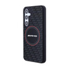 Étui AMG Silicone Carbon Pattern MagSafe - Samsung Galaxy S24 (noir)
