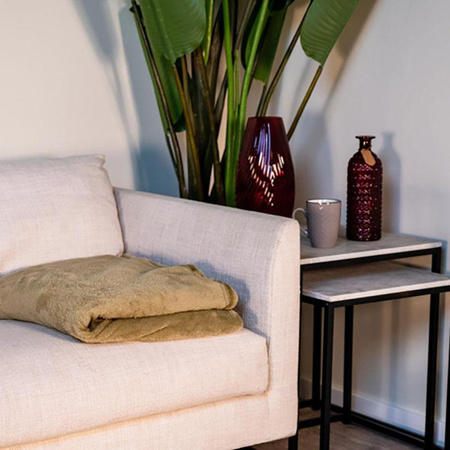 Koc flanelowy 200x150cm (zielony)