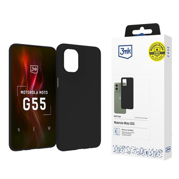 3mk Matt Case - Pouzdro pro Motorola Moto G55 5G (Black)
