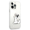 Karl Lagerfeld Choupette Fun - iPhone 13 Pro tok (átlátszó)