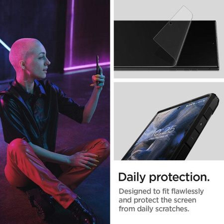 Spigen Neo Flex - Protective film 2 pcs. for Samsung Galaxy S23 Ultra (Transparent)