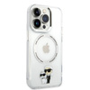 Karl Lagerfeld IML NFT Karl & Choupette Magsafe - iPhone 14 Pro Max Case (Transparent)