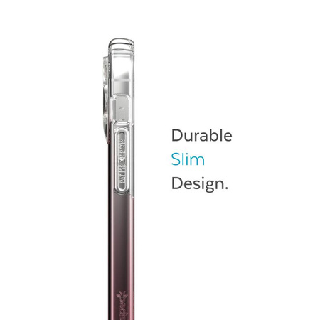 Speck Presidio Perfect-Clear + Ombre - iPhone 14 Pro Max tok MICROBAN bevonattal (Clear / Vintage Rose Fade)