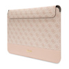 Guess 4G Stripe Metal Logo Computer Sleeve - 14" Notebook Case (Pink)